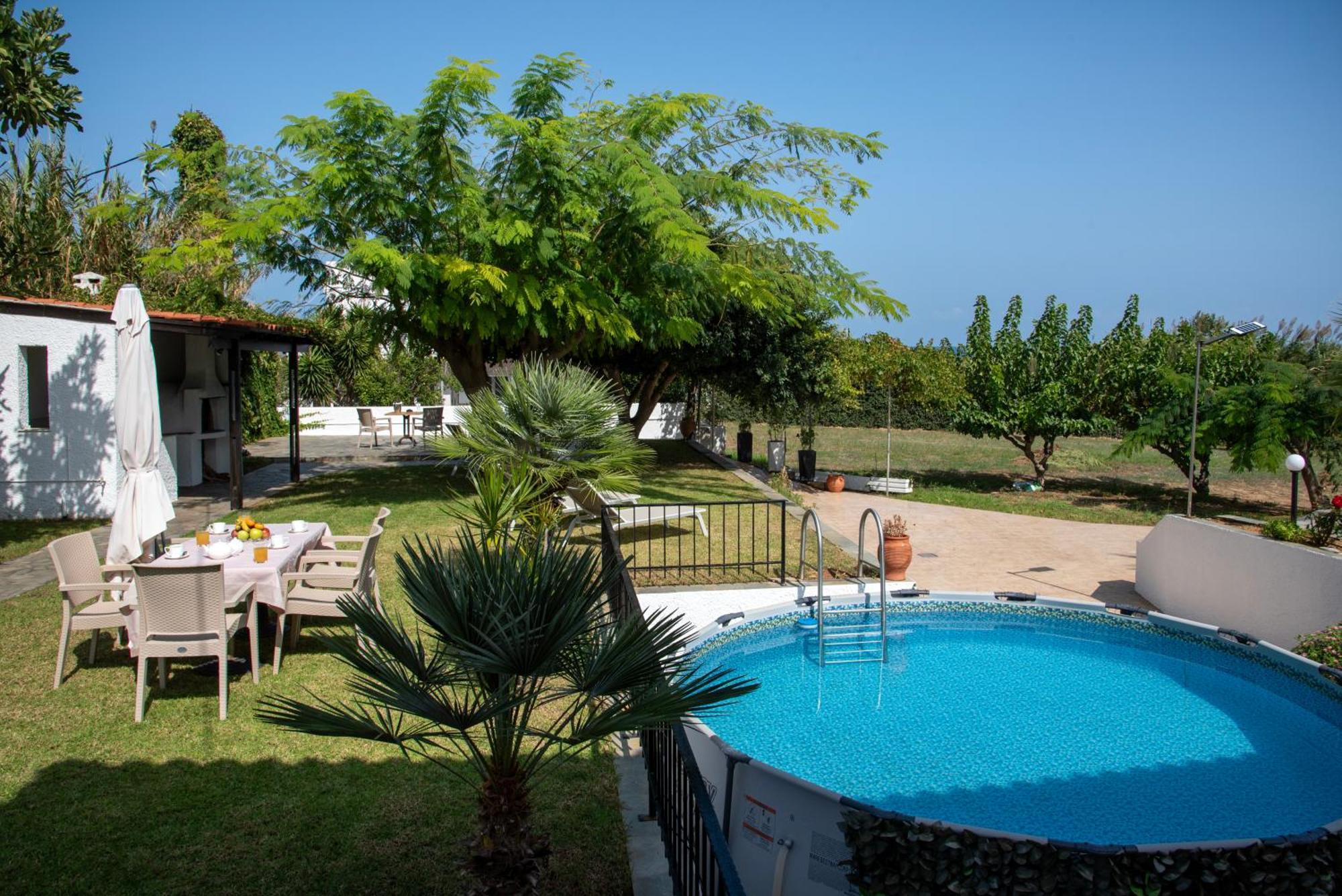 Villa Eleni 100M From The Sea Rapanianá Exterior foto